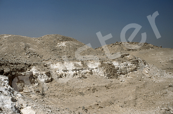 Abu Roasch / Pyramidengebiet: Blickrichtung Westen, Bild-Nr. Grßansicht: 10a/48
