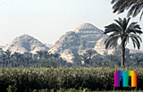 Abusir / Pyramidengebiet: Blickrichtung Südwesten, Bild-Nr. 590a/2, Motivjahr: 1998, © fröse multimedia: Frank Fröse