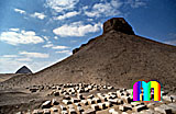 Amenemhat III.-Pyramide (Schwarze Pyramide): Ecke, Vorschaubild-Nr. 360a/19