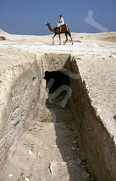 Cheops-Pyramide: Aufweg, Bild-Nr. Grßansicht: 23a/38