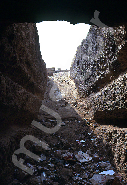 Cheops-Pyramide: Aufweg, Bild-Nr. Grßansicht: 23a/49