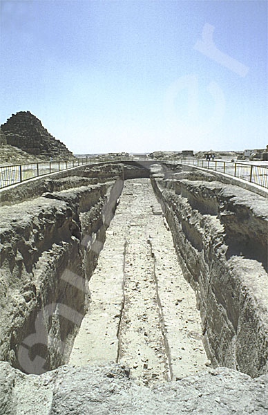 Cheops-Pyramide: Bootsgrube, Bild-Nr. Grßansicht: 21a/13