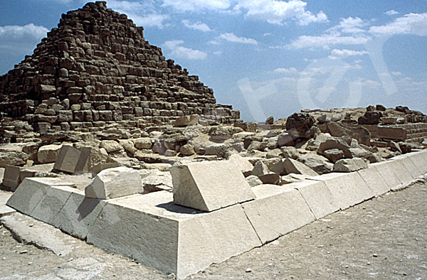 Cheops-Pyramide: Ecke, Bild-Nr. Grßansicht: 20b/49