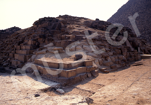 Cheops-Pyramide: Ecke, Bild-Nr. Grßansicht: 21a/48