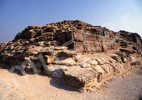 Cheops-Pyramide: Ecke, Bild-Nr. Grßansicht: 21a/49