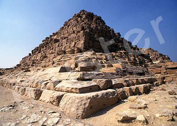 Cheops-Pyramide: Ecke, Bild-Nr. Grßansicht: 21b/29
