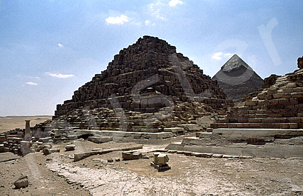 Cheops-Pyramide: Ecke, Bild-Nr. Grßansicht: 21b/40