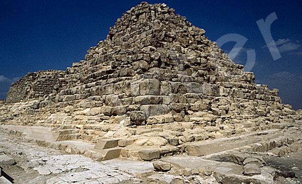 Cheops-Pyramide: Ecke, Bild-Nr. Grßansicht: 21b/43
