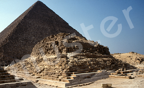 Cheops-Pyramide: Ecke, Bild-Nr. Grßansicht: 23a/40