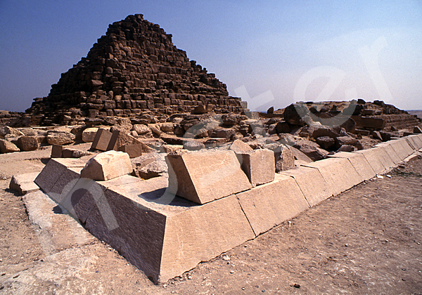 Cheops-Pyramide: Ecke, Bild-Nr. Grßansicht: 23b/21