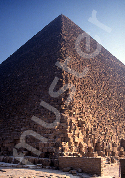 Cheops-Pyramide: Ecke, Bild-Nr. Grßansicht: 23b/9