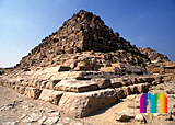 Cheops-Pyramide: Ecke, Bild-Nr. 21b/29, Motivjahr: 2000, © fröse multimedia: Frank Fröse