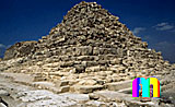 Cheops-Pyramide: Ecke, Bild-Nr. 21b/43, Motivjahr: 1998, © fröse multimedia: Frank Fröse