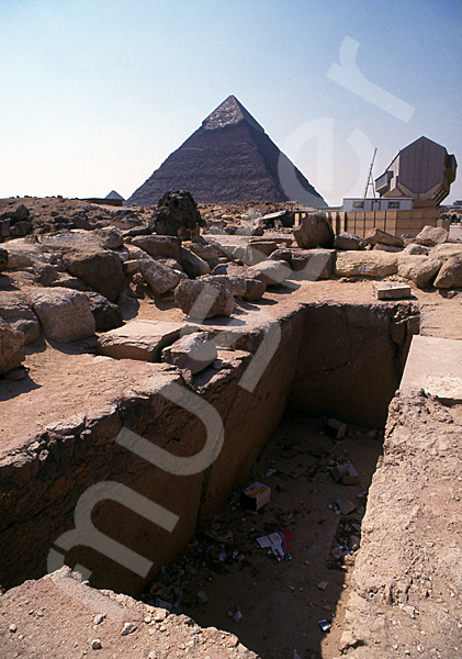 Cheops-Pyramide: Haupt- / Grabkammer, Bild-Nr. Grßansicht: 23b/26