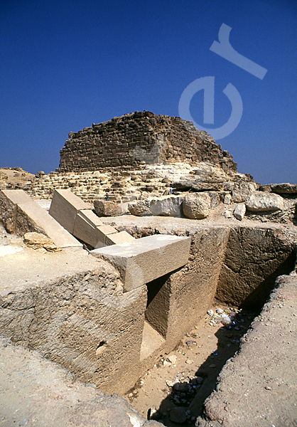 Cheops-Pyramide: Haupt- / Grabkammer, Bild-Nr. Grßansicht: 23b/27