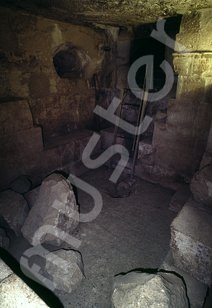 Cheops-Pyramide: Haupt- / Grabkammer, Bild-Nr. Grßansicht: 26b/26