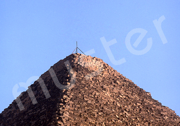 Cheops-Pyramide: Spitze / Pyramidion, Bild-Nr. Grßansicht: 23b/10
