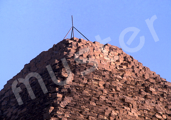 Cheops-Pyramide: Spitze / Pyramidion, Bild-Nr. Grßansicht: 23b/11