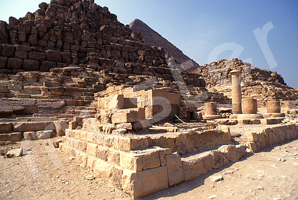 Cheops-Pyramide: Totentempel, Bild-Nr. Grßansicht: 21b/33