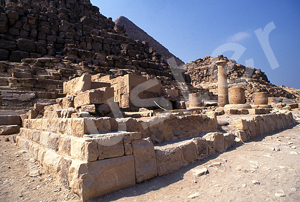 Cheops-Pyramide: Totentempel, Bild-Nr. Grßansicht: 21b/34
