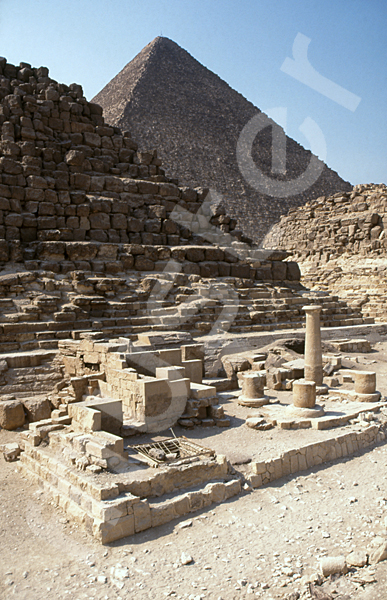 Cheops-Pyramide: Totentempel, Bild-Nr. Grßansicht: 23a/41
