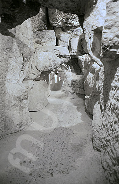 Cheops-Pyramide: Tunnel / Tunnenlsystem, Bild-Nr. Grßansicht: 25a/22
