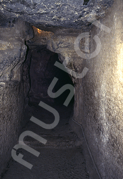 Cheops-Pyramide: Tunnel / Tunnenlsystem, Bild-Nr. Grßansicht: 25b/26