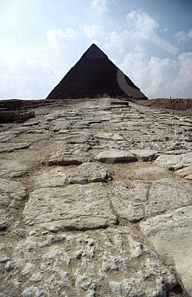Chephren-Pyramide: Aufweg, Bild-Nr. Grßansicht: 31b/18