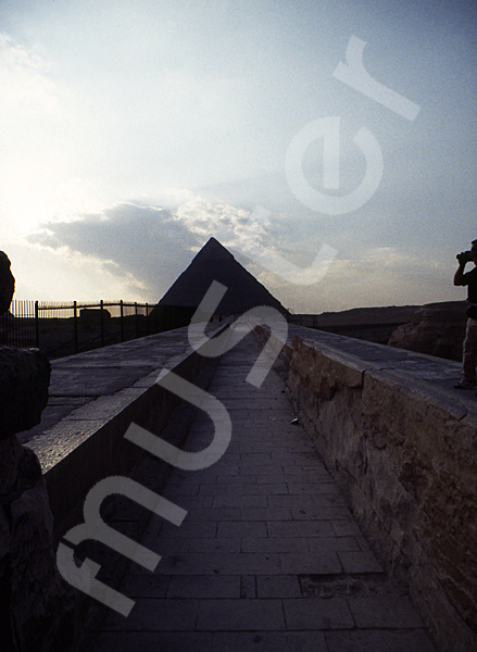 Chephren-Pyramide: Aufweg, Bild-Nr. Grßansicht: 32a/22