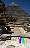 Chephren-Pyramide: Aufweg, Bild-Nr. 30b/17, Motivjahr: 1998, © fröse multimedia: Frank Fröse