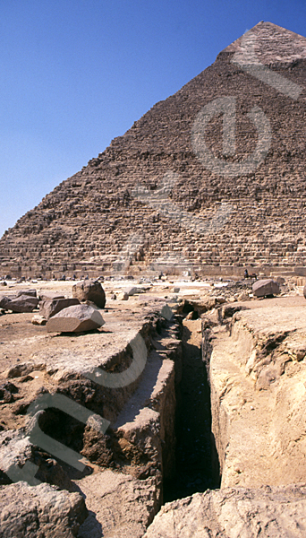 Chephren-Pyramide: Bootsgrube, Bild-Nr. Grßansicht: 32a/12