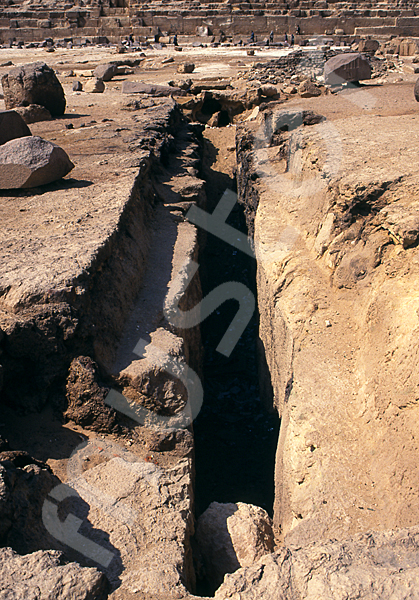 Chephren-Pyramide: Bootsgrube, Bild-Nr. Grßansicht: 32a/13