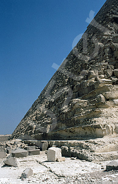 Chephren-Pyramide: Ecke, Bild-Nr. Grßansicht: 30a/22
