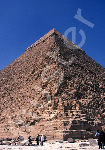 Chephren-Pyramide: Ecke, Bild-Nr. Grßansicht: 31b/28