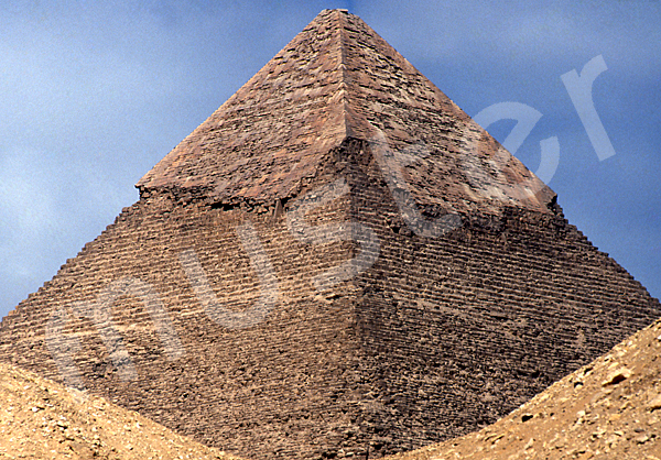 Chephren-Pyramide: Ecke, Bild-Nr. Grßansicht: 31b/33