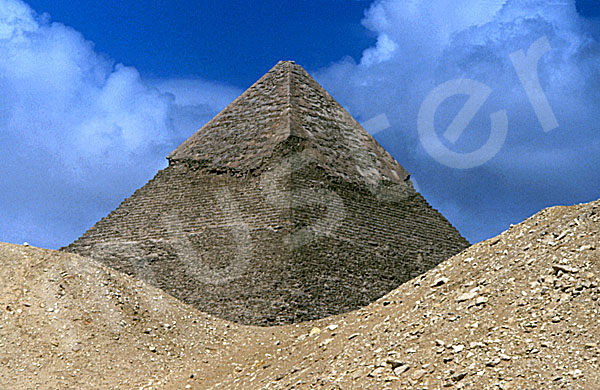 Chephren-Pyramide: Ecke, Bild-Nr. Grßansicht: 31b/4