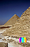 Chephren-Pyramide: Ecke, Bild-Nr. 30a/7, Motivjahr: 1998, © fröse multimedia: Frank Fröse