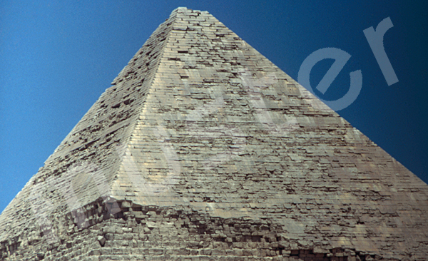Chephren-Pyramide: Spitze / Pyramidion, Bild-Nr. Grßansicht: 30a/20