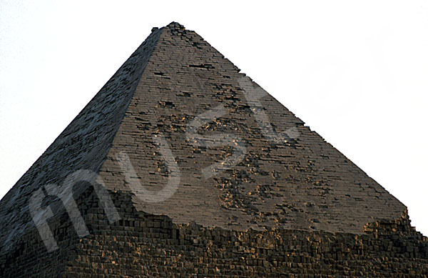 Chephren-Pyramide: Spitze / Pyramidion, Bild-Nr. Grßansicht: 30a/25