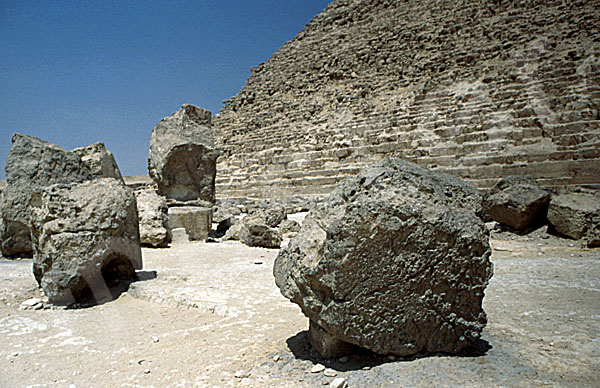 Chephren-Pyramide: Steinfragment, Bild-Nr. Grßansicht: 31a/20