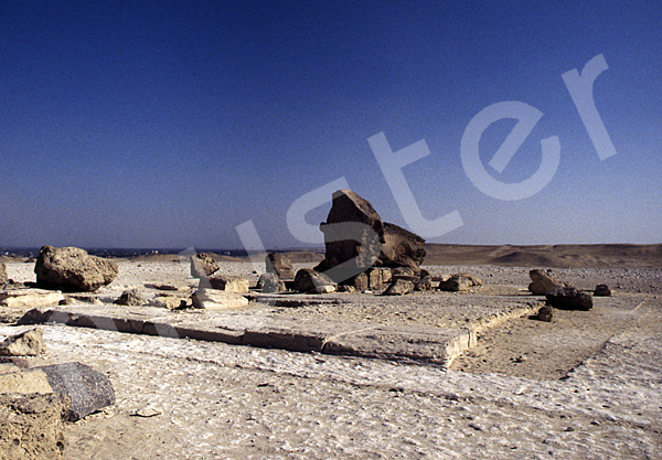 Chephren-Pyramide: Steinfragment, Bild-Nr. Grßansicht: 32a/7