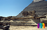 Chephren-Pyramide: Totentempel, Bild-Nr. 30b/19, Motivjahr: 1998, © fröse multimedia: Frank Fröse