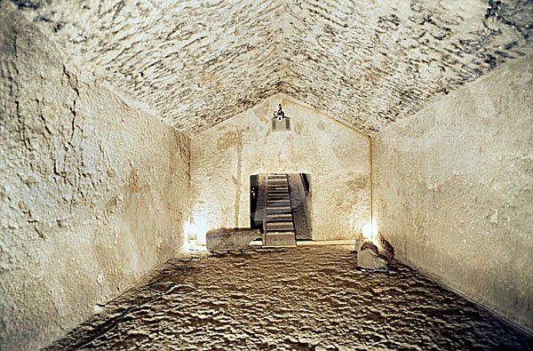 Chephren-Pyramide: Vor- / Königinnenkammer, Bild-Nr. Grßansicht: 35a/10