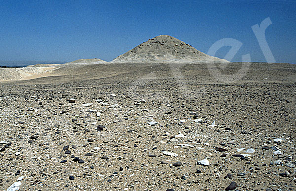 Djedkare-Pyramide: Seite, Bild-Nr. Grßansicht: 250a/4