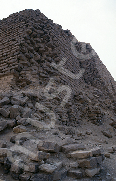 Djoser-Pyramide: Ecke, Bild-Nr. Grßansicht: 200b/11