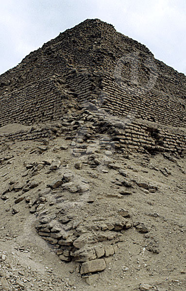 Djoser-Pyramide: Ecke, Bild-Nr. Grßansicht: 200b/12