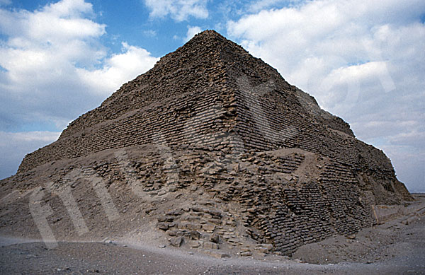 Djoser-Pyramide: Ecke, Bild-Nr. Grßansicht: 200b/9