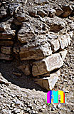 Djoser-Pyramide: Ecke, Bild-Nr. 200a/3, Motivjahr: 1994, © fröse multimedia: Frank Fröse