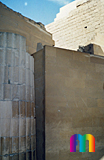 Djoser-Pyramide: Kollonaden- / Eingangshalle, Bild-Nr. 200a/27, Motivjahr: 1992, © fröse multimedia: Frank Fröse