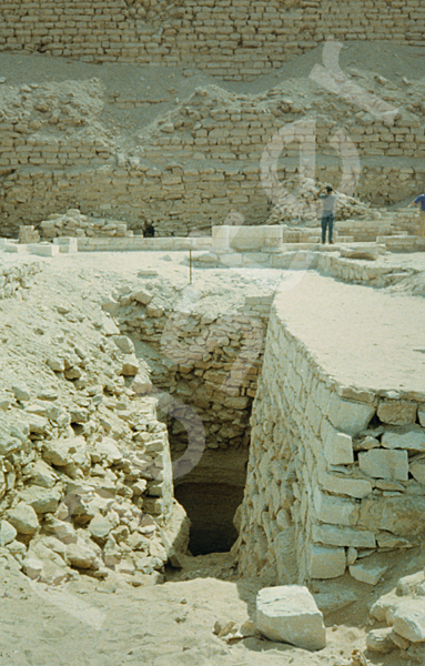 Djoser-Pyramide: Gang, Bild-Nr. Grßansicht: 200a/7
